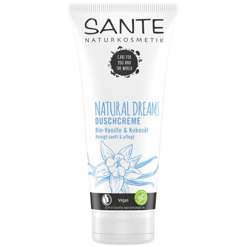 Sante - Crème De Douche Natural Dreams 200ml - Vanille & Huile De Coco Bio - 