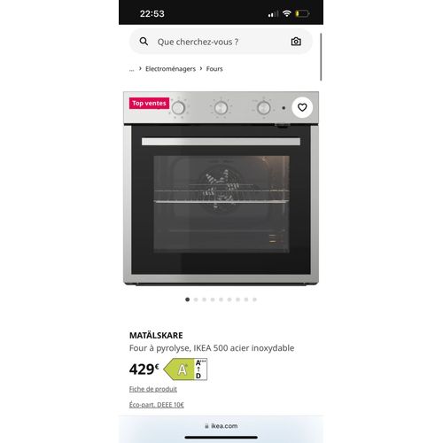 Four IKEA encastrable