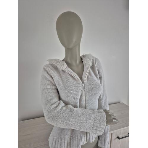 1 Veste Pour Femme Blanche À Capuche Kiabi Taille M