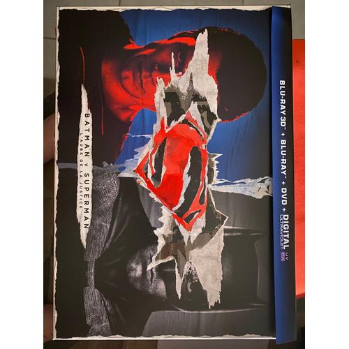 Batman V Superman : Coffret Edition Fnac - Steelbook Blu-Ray 3d