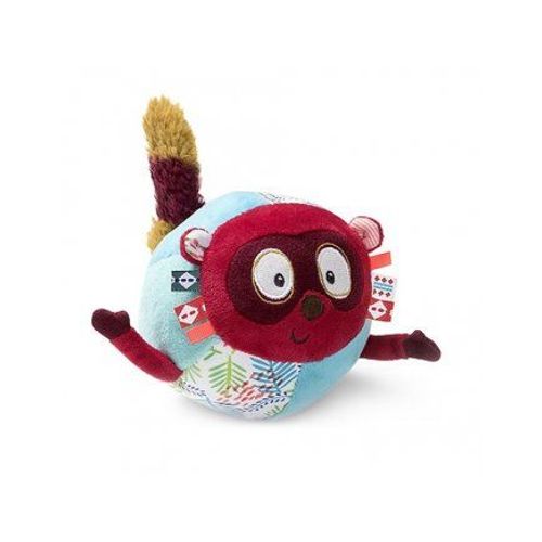 Ma Premiere Balle D'eveil En Tissu Doux Lavable 10 Cm - Set Balle Hochet Bebe + 1 Carte Offert - Jouet Premier Age