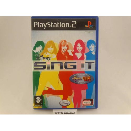 Disney Sing It Hannah Montana Camp Rock Ps2 Playstation 2 Pal Original Complete/ 10/M2