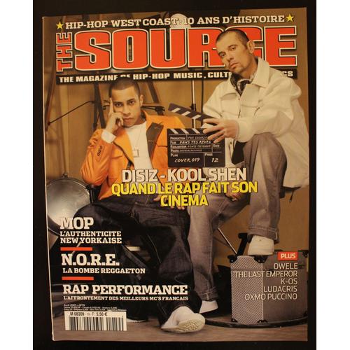 The Source Édition Française N° 19 Avril 2005 Avec Cd 20 Titres De Rap Us D'origine