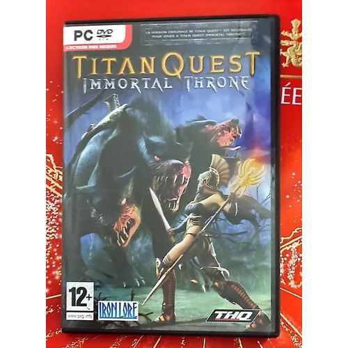 Titan Quest Immortal Throne Extension - Thq - Jeu Pc / 10/M2