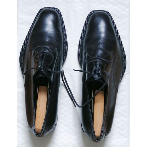 Chaussures À Lacets Hommes Allen Pierce, Tout Cuir, Taille 41