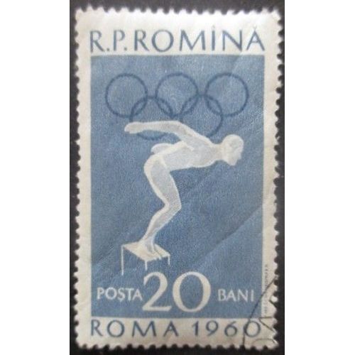 Roumanie N°1720 Jeux Olympiques De Rome 1960 Oblitéré
