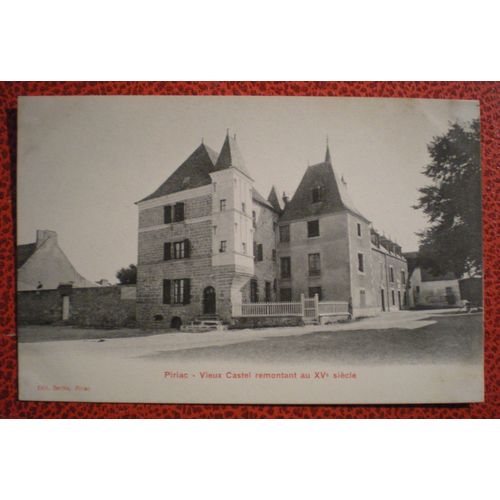 Piriac-Sur-Mer (44) - Vieux Castel - Carte Postale Ancienne - Cpa