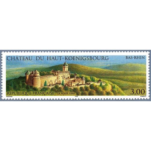 Château Du Haut Koenigsbourg (Bas Rhin) Année 1999 N° 3245 Yvert Et Tellier Luxe