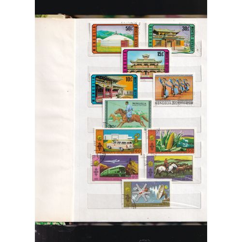Lot De Timbres (X11 / Mongolie)