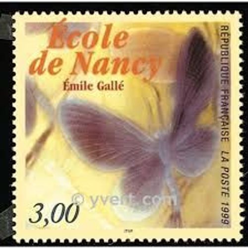 Centenaire De L'école De Nancy : Émile Gallé Année 1999  N° 3246 Yvert Et Tellier Luxe