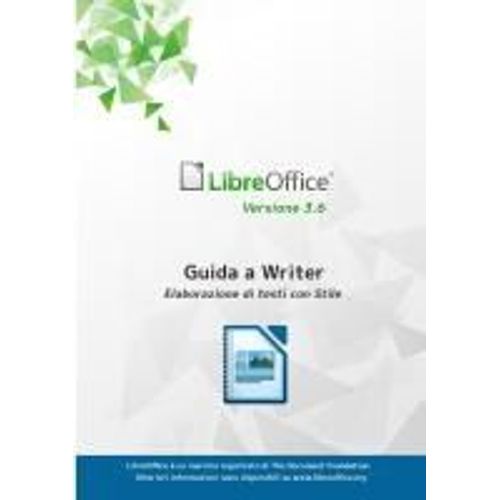 Guida A Libreoffice Writer 3.6