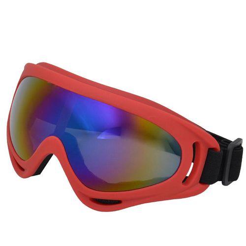 Lunettes De Ski Coupe-Vent Anti-Uv Pour Adultes,Lunettes De Soleil Pour Enfants,Lunettes De Sport Pour Hommes Et Femmes,506,Hiver - Type Red-Color Lens