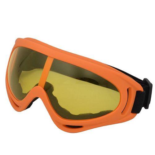 Lunettes De Ski Coupe-Vent Anti-Uv,Lunettes De Soleil,Lunettes De Sport,Adultes,Enfants,Hommes,Femmes,Hiver,506 - Type Orange-Yellow Lens