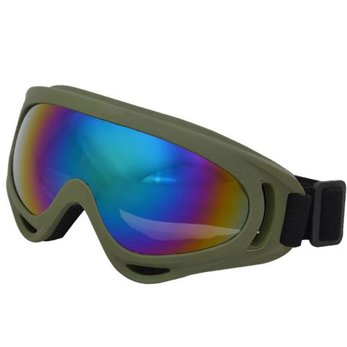 Lunettes De Ski Coupe-Vent Anti-Uv,Lunettes De Soleil,Lunettes De Sport,Adultes,Enfants,Hommes,Femmes,Hiver,506 - Type Military-Color Lens