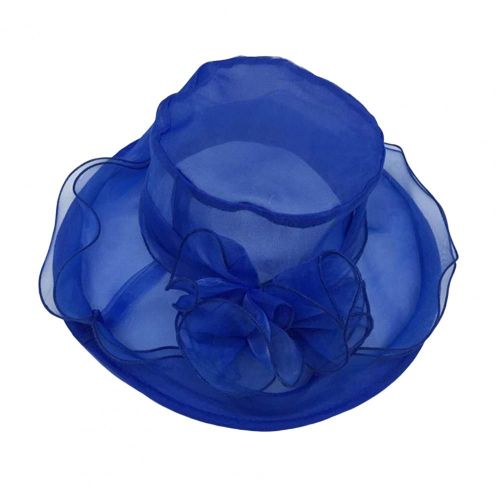 Fedoras-Chapeau De Soleil En Maille Transparente Pour Femme,Princesse,Vintage,Élégant,Fleur,Royal,Protection Solaire,Mariage,Vêtements De Sauna