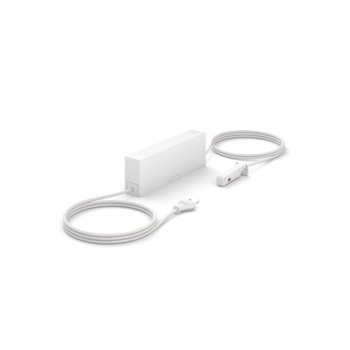 Philips Hue Bloc d'alimentation mural Perifo 100 W 1 point avec prise blanc