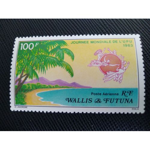 Timbre Wallis Et Futuna  Yt Pa 123 Journée U.P.U. 1983 ( 030109 )