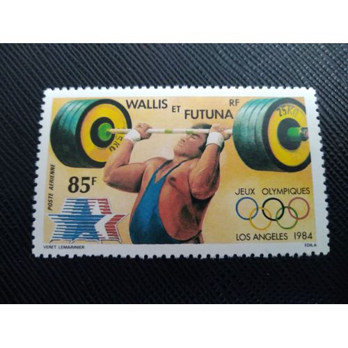 Timbre Wallis Et Futuna  Yt Pa 133 Jeux Olympiques D'été À Los Angeles 1984 ( 030109 )