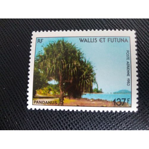 Timbre Wallis Et Futuna  Yt Pa 130 Pandanus 1983 ( 030109 )