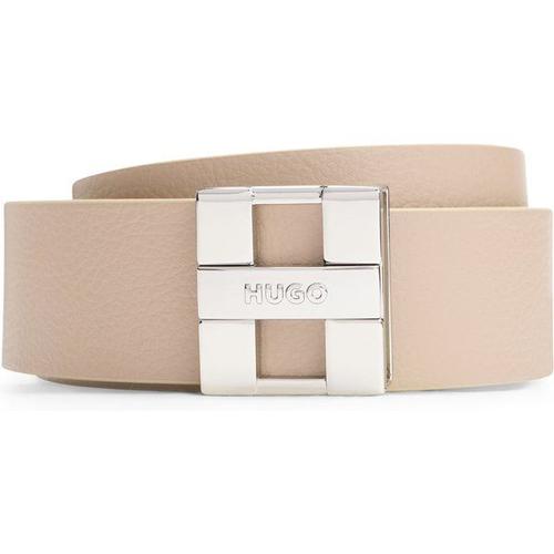 Ceinture Réversible En Cuir Italien Avec Boucle À Monogramme95