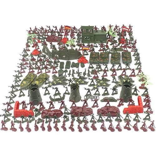 Mini Figurines De Soldats De Jeu, 290 Pièces, Jeu Militaire Pour Hommes De L'armée, Jeu De Base Militaire, Jeu De Soldats De Guerre, Cadeau De Fête.[V410]