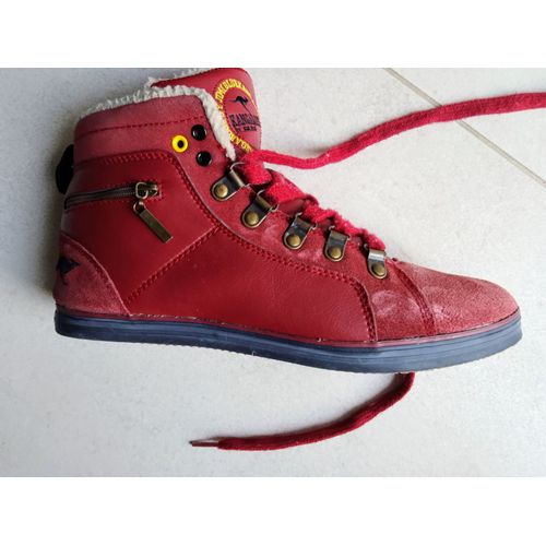 Chaussures Fourrées Rouge Kangaroos