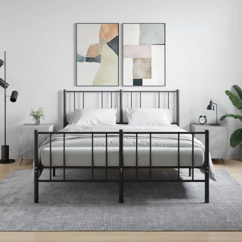 Vidaxl Tables De Chevet 2 Pcs Gris Béton 40x40x50 Cm Bois D?Ingénierie