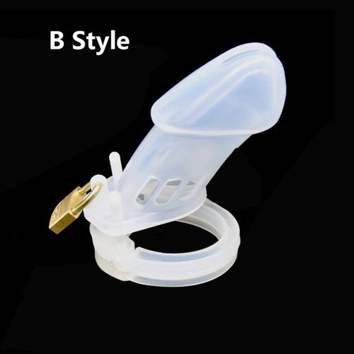 Nouveau Dispositif De Chasteté En Silicone Pour Homme, Dispositif De Retenue Totale, Cage À Bite, Anneau De Pénis Réglable, Ceinture Anti-Décrochage, Jouets Sexuels Pour Adultes