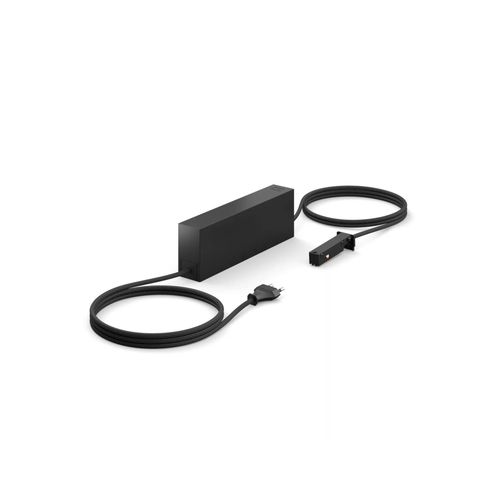 Philips Hue Bloc d'alimentation mural Perifo 100 W 1 point avec prise noir