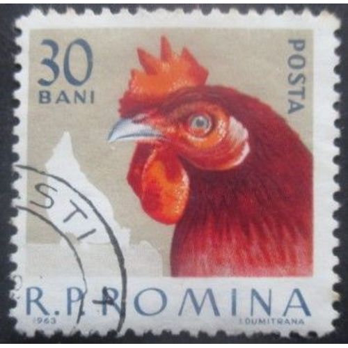 Roumanie N°1909 Poule Oblitéré