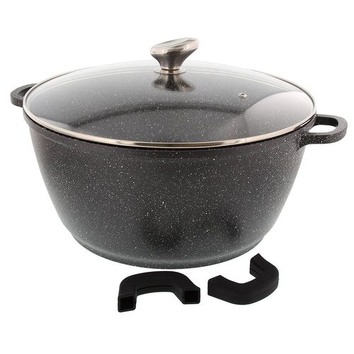 Faitout 36 Cm Pradel + Couvercle Verre