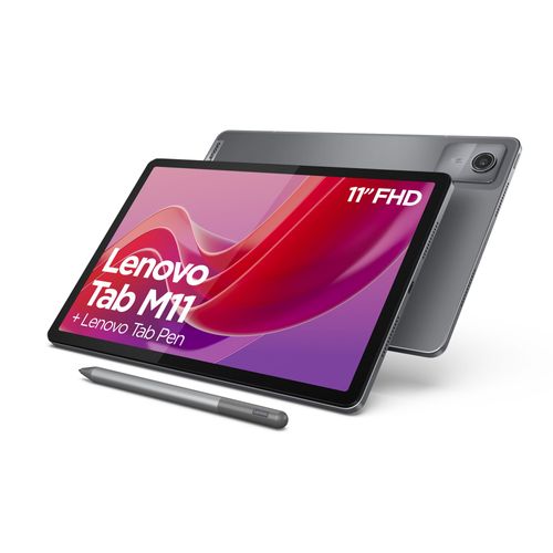 Pack Tablette Tactile Lenovo M11 10,95" 128 Go Noir + Stylet + Housse Folio