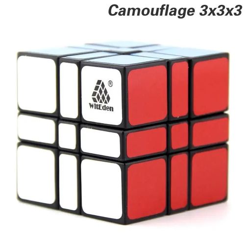Witeden Camouflage 2x2x3 2x2x4 2x3x4 3x3x2 3x3x3 3x3x4 4x4x2 4x4x3 Cube Magique Néo Vitesse Puzzle Antistress Jouets Pour Enfants - Type 3x3x3