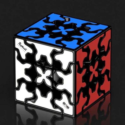 Qiyi-Cube Magique Cylindrique Pour Enfants,Forme Créative,Sphère À Intervalles,Vitesse,Engrenage,Jouet Cadeau,Dakota Ide,3x3x3 #A
