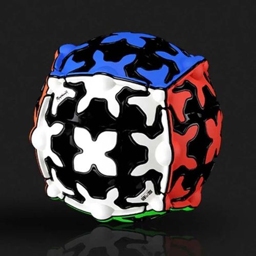 Qiyi-Cube Magique Cylindrique Pour Enfants,Forme Créative,Sphère À Intervalles,Vitesse,Engrenage,Jouet Cadeau,Dakota Ide,3x3x3 #D