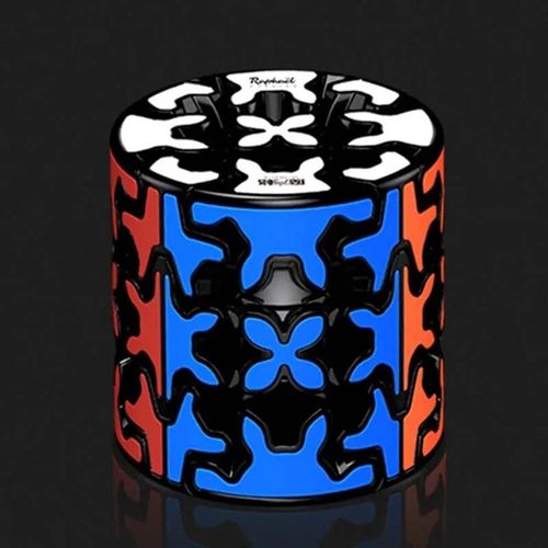 Qiyi-Cube Magique Cylindrique Pour Enfants,Forme Créative,Sphère À Intervalles,Vitesse,Engrenage,Jouet Cadeau,Dakota Ide,3x3x3 #C