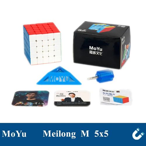 Moyu Meilong Series Magic Cube Pour Enfants,3x3,2x2,4x4,5x5,Professionnel,Spécial,Vitesse,Puzzle,Jouet, - Type M 5