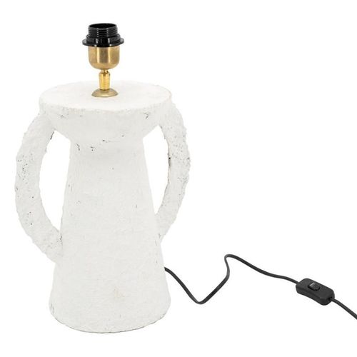 Pied De Lampe Original En Papier Mâché Amphore