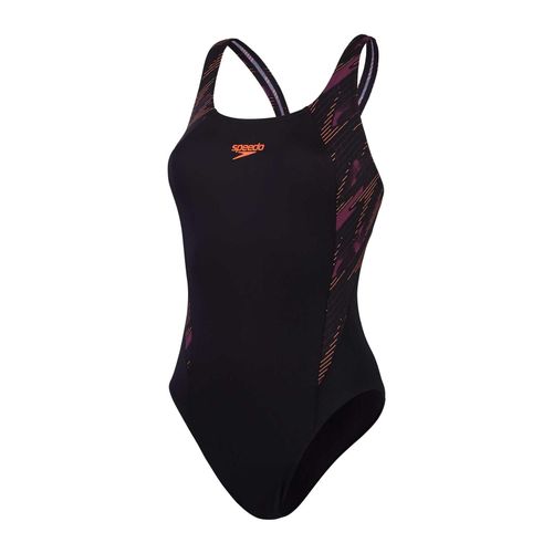 Maillot De Bain 1 Pièce Speedo Eco+ H-Boom Splice Muscleb Noir