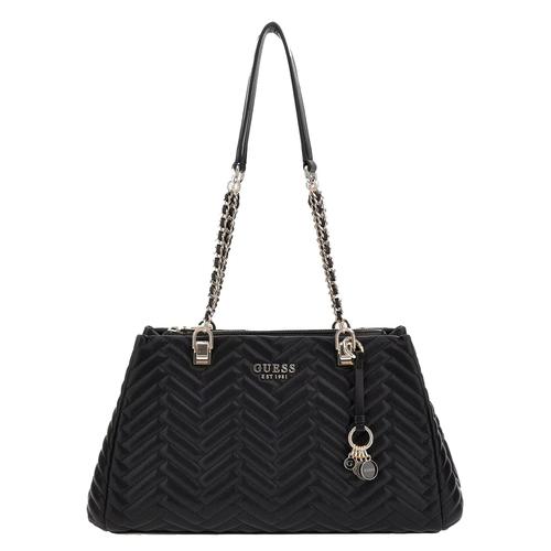 Sac à main Guess Anning shoulder satchel Noir