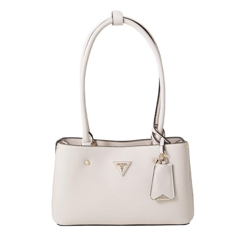 Sac à main Guess Meridian shoulder satchel Ecru