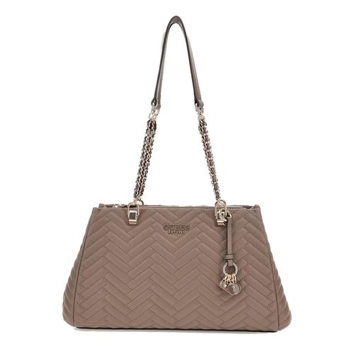 Sac à main Guess Anning shoulder satchel Marron