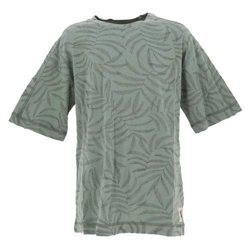 Tee Shirt Manches Courtes Teddy Smith T-Feuillage Mc Vert