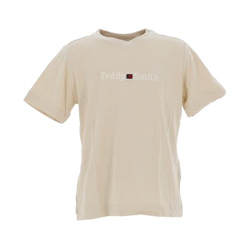 Tee Shirt Manches Courtes Teddy Smith T-Jim Mc Jr Beige