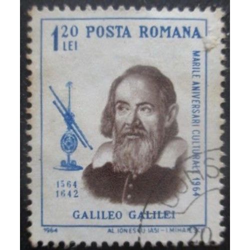 Roumanie N°2022 Galilée Oblitéré