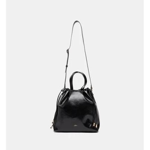 A.P.C. - Sac cabas Shopper Ninon enduit - Noir