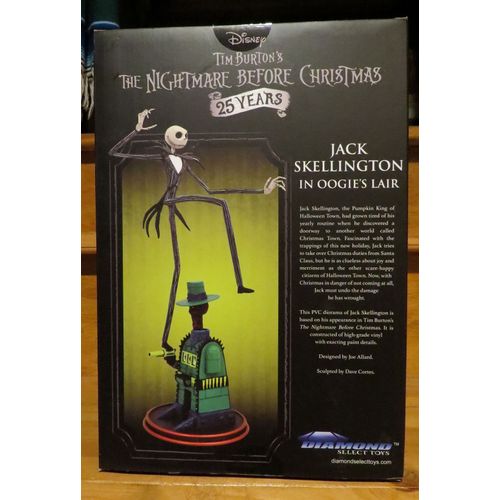 Jack Skellington in Oogie's lair