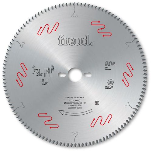Lame pour encadreuse et corniches FREUD - Ø350 3/2,2 AL30 Z120 BA - F03FS04698 -LU1L 0900