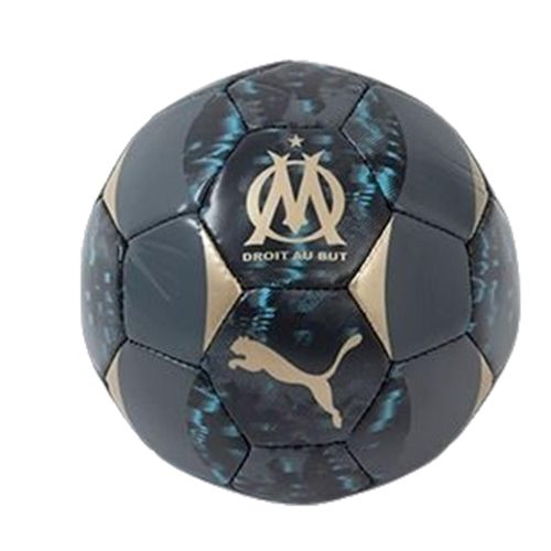 Mini Ballon Puma Om Prematch Ball Mini Bleu Marine
