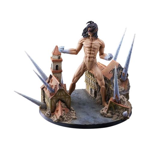 L'attaque Des Titans - Statuette Eren Jaeger: Attack Titan Ver. Judgment 25 Cm